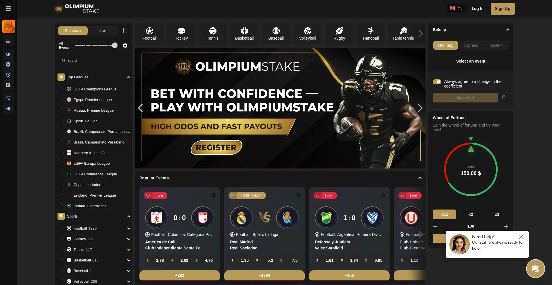 Olimpiumstake.com