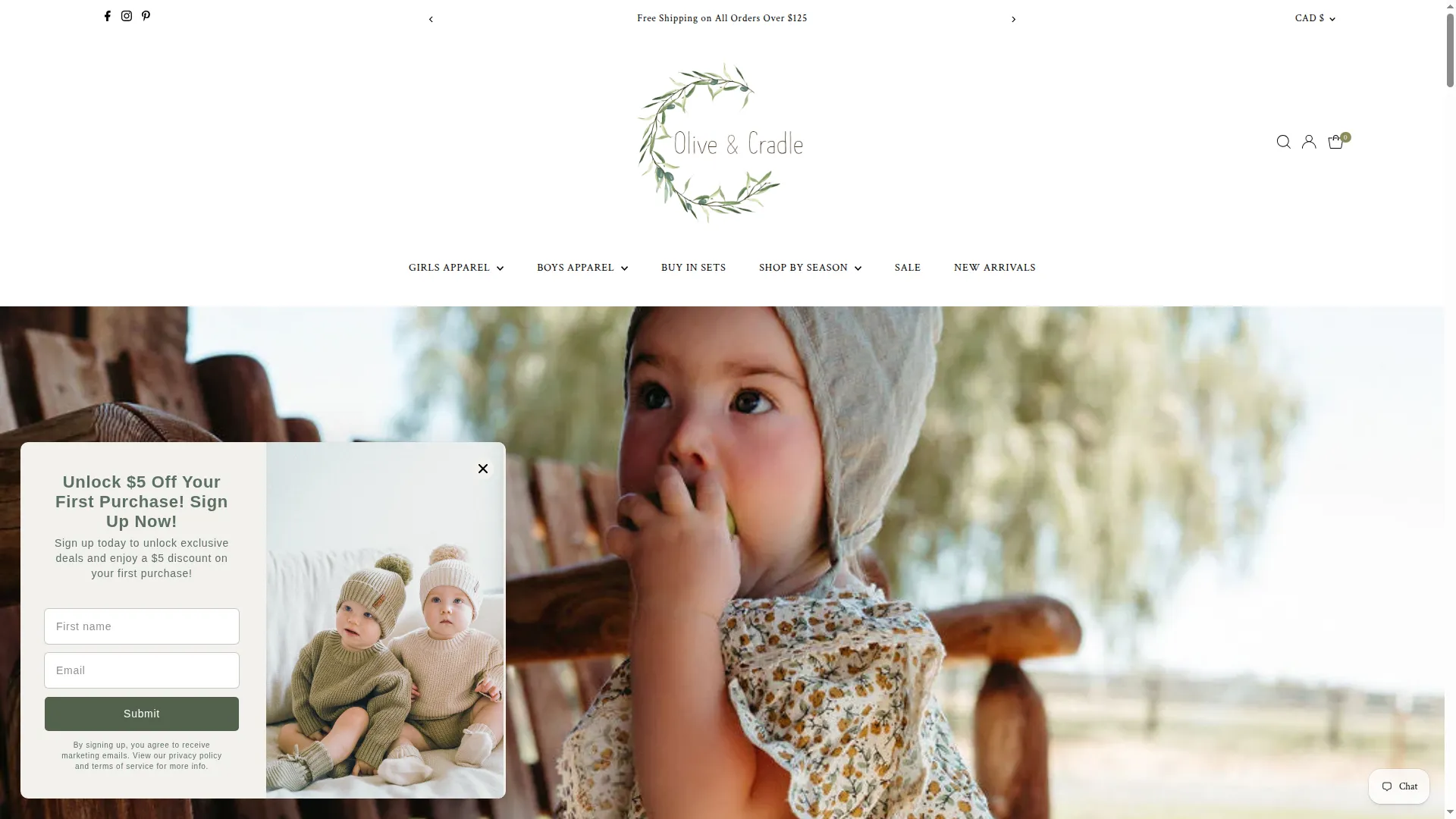 Oliveandcradle.com