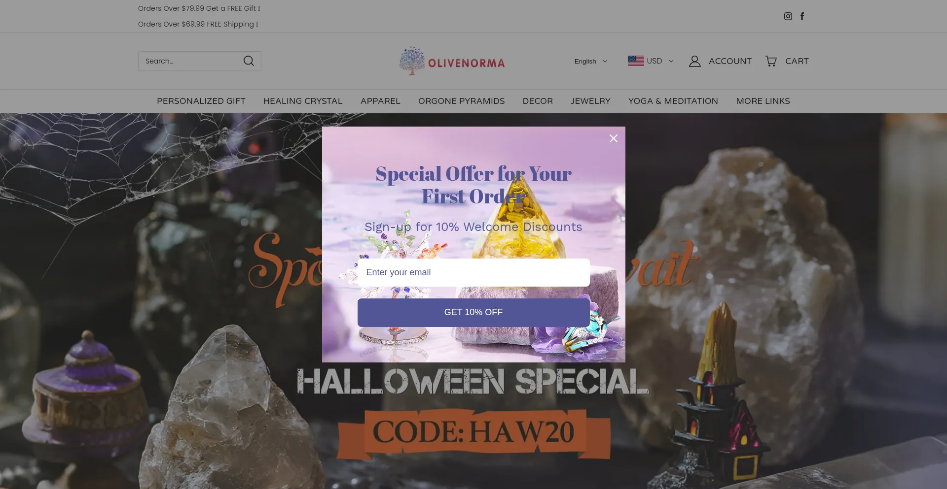 Olivenorma.com Screenshot