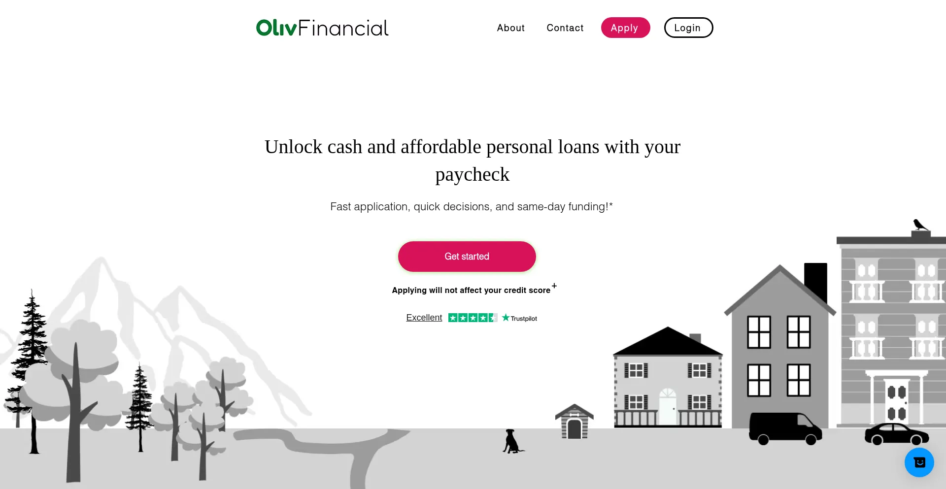 Olivfinancial.com Screenshot