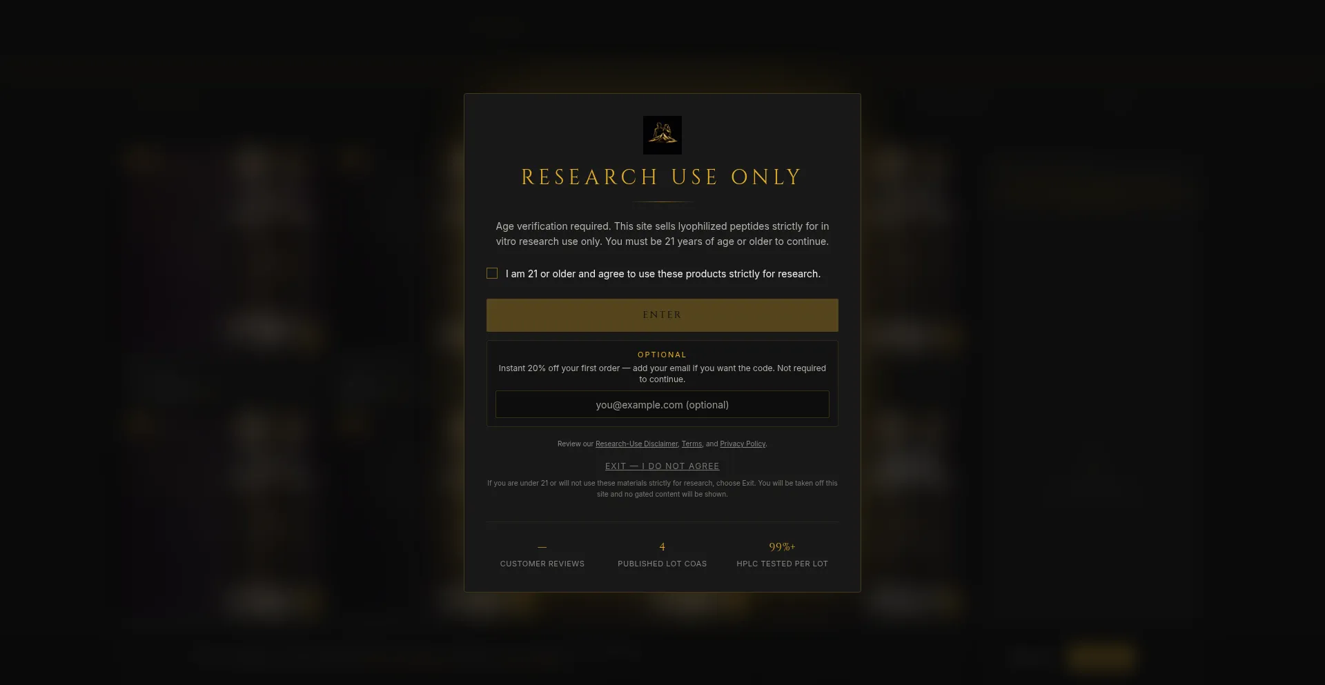 Olympuspeptidelabs.com