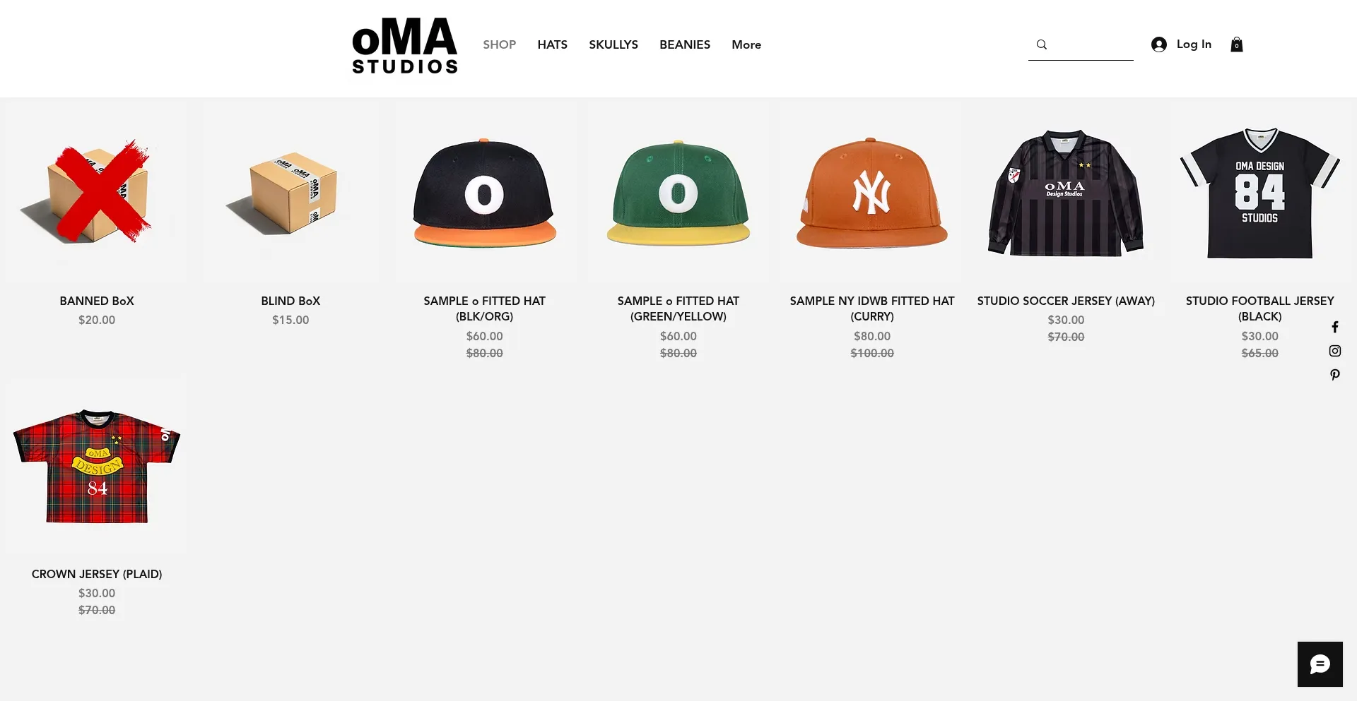 Website screenshot of Omaworld.co