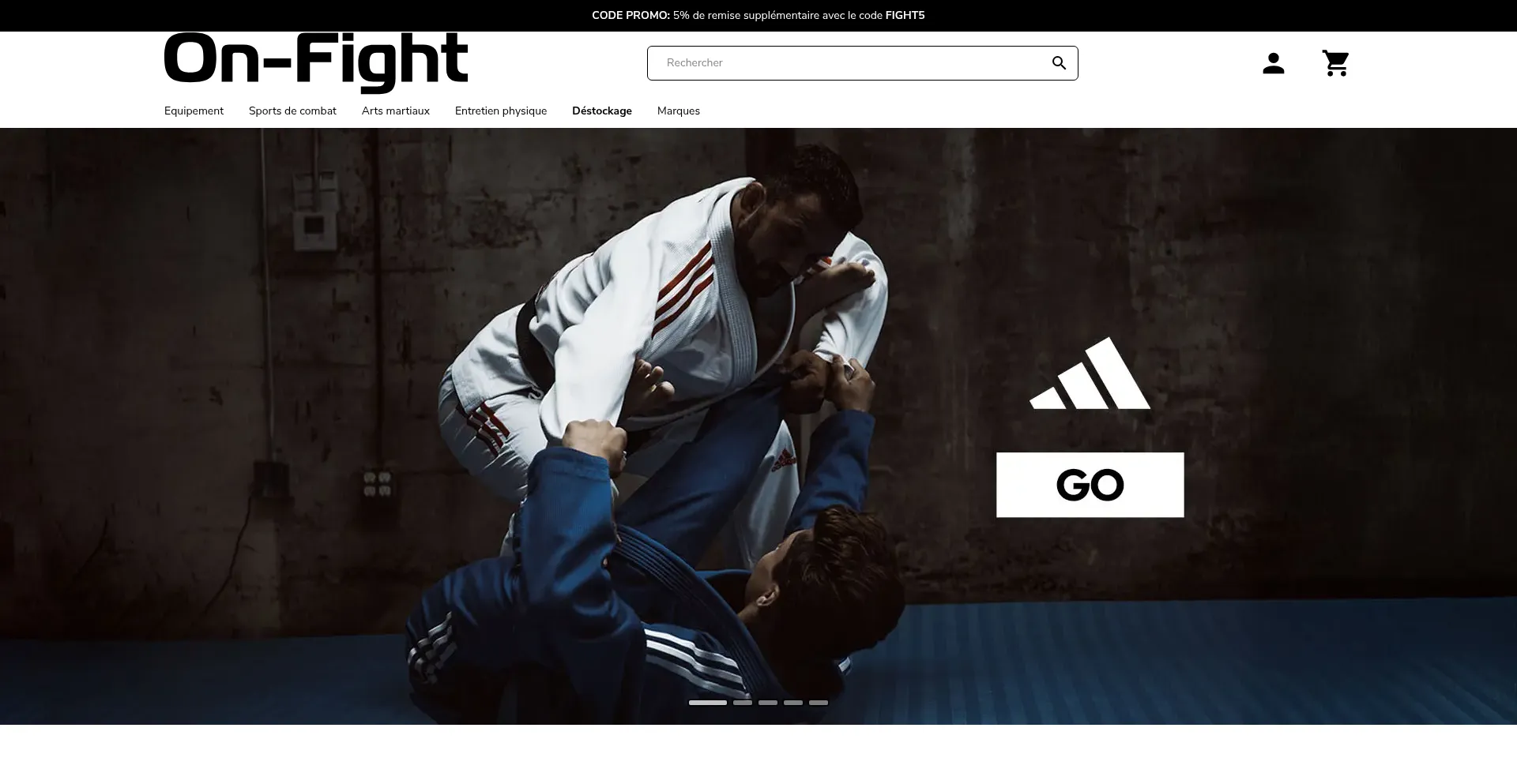 On-fight.fr Screenshot