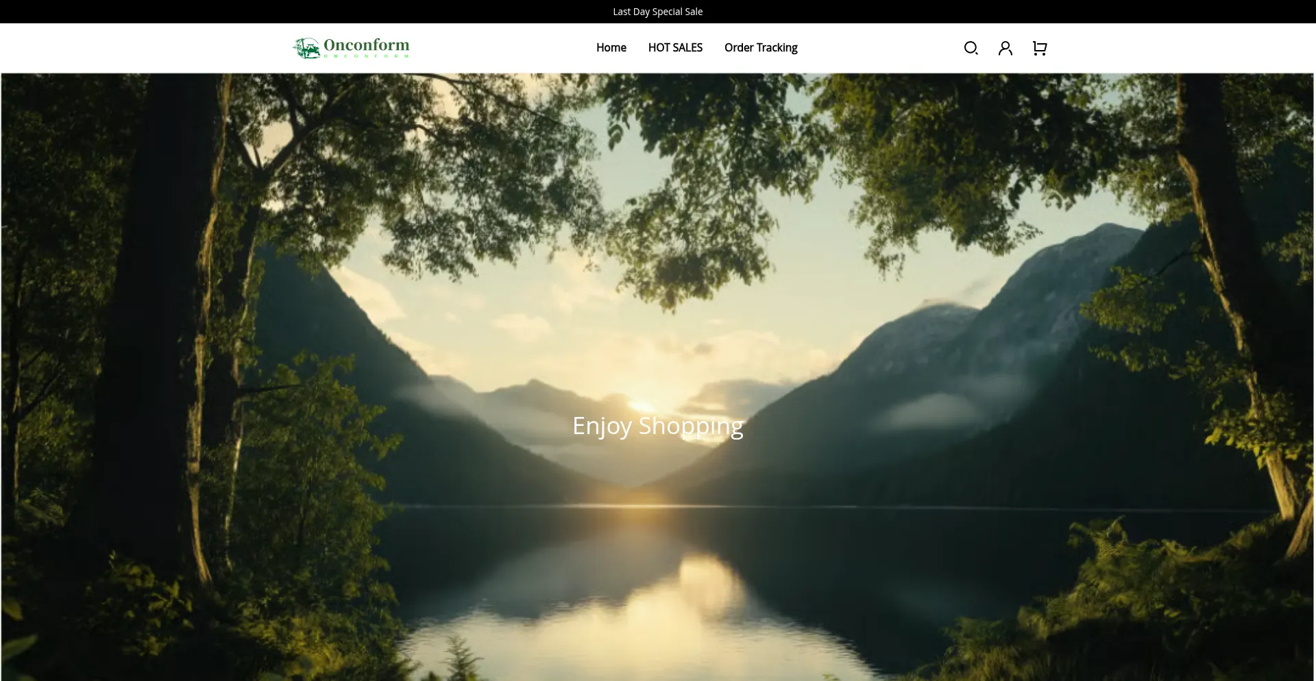 Website screenshot of Onconform.com