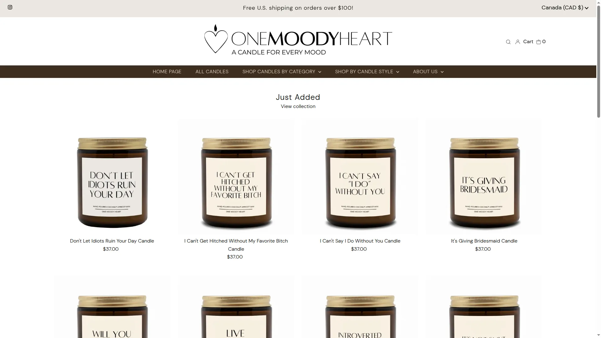 Onemoodyheart.com