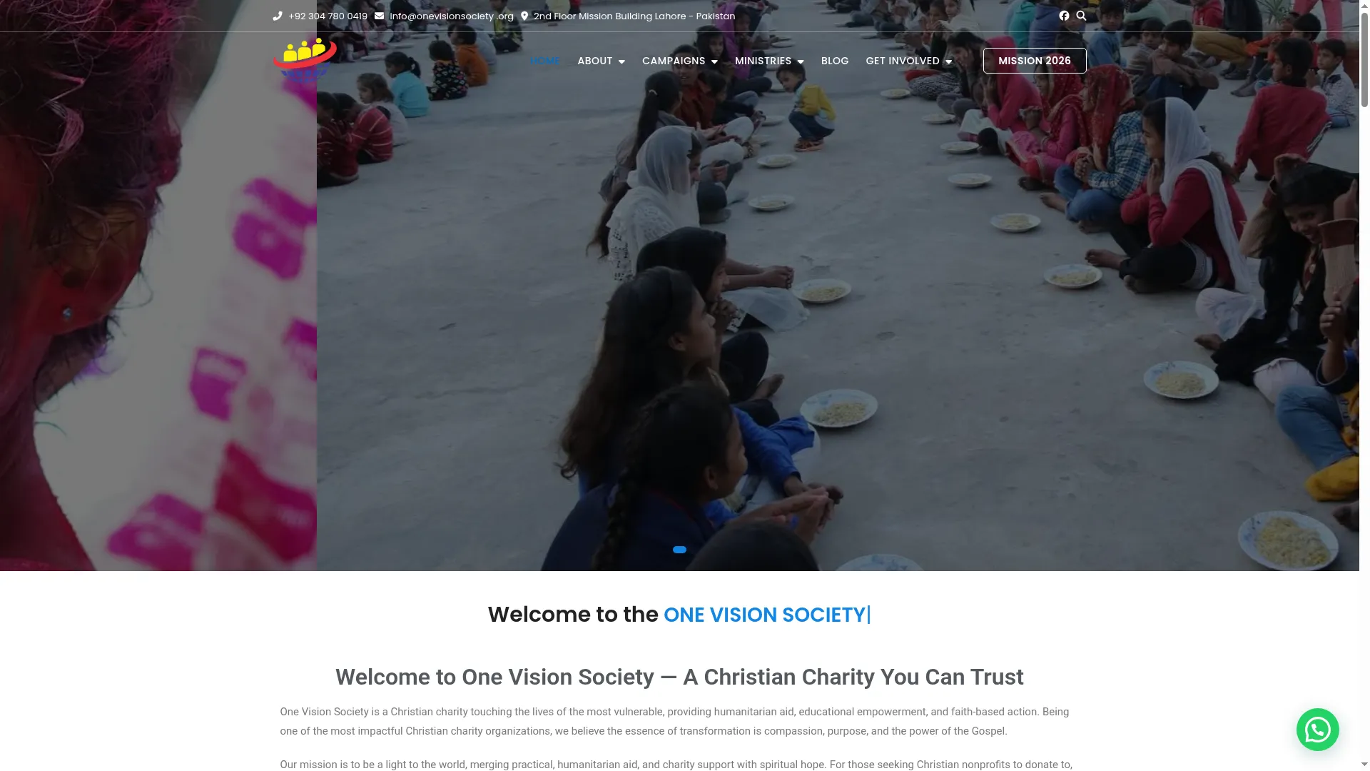 Onevisionsociety.org