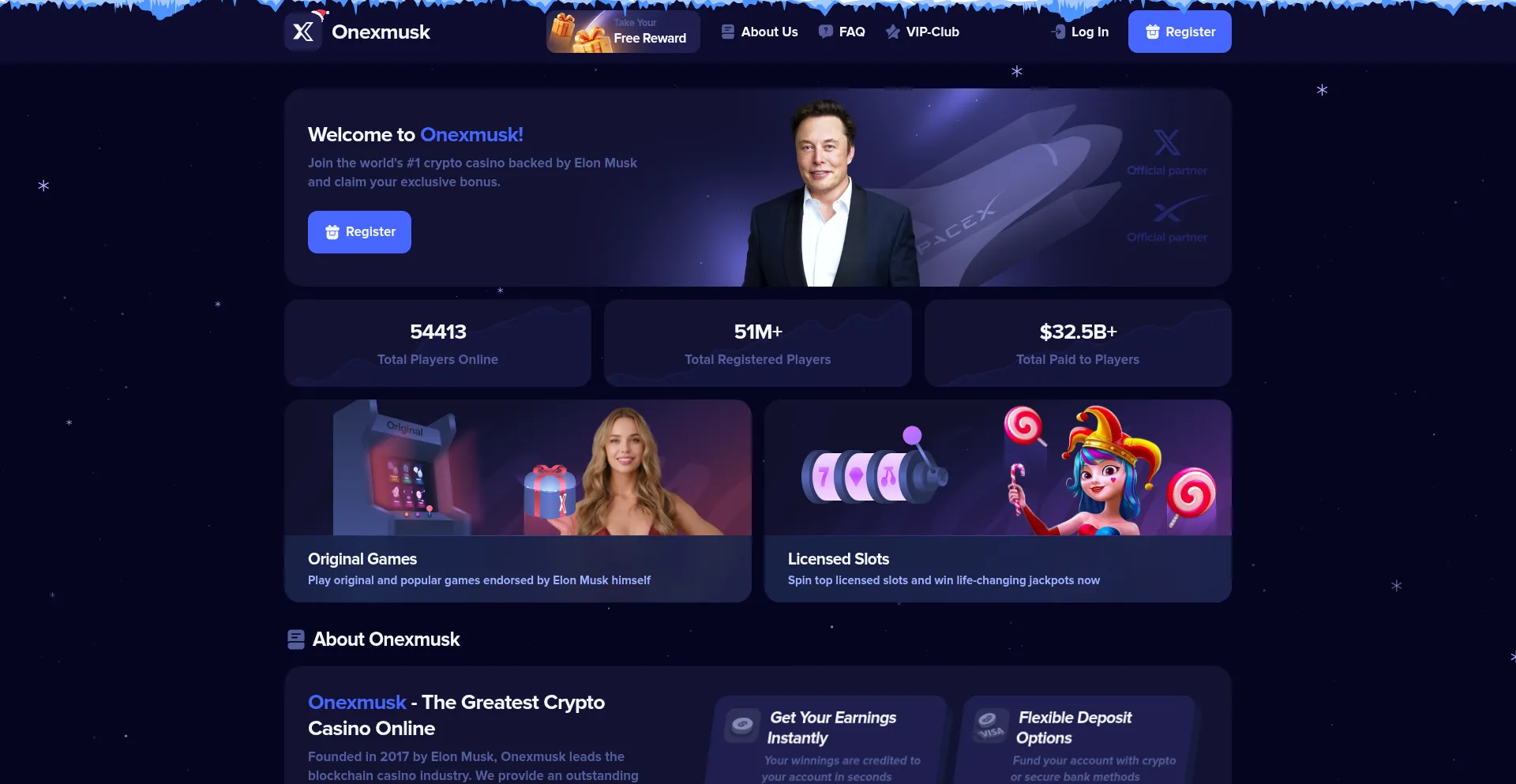 Onexmusk.com