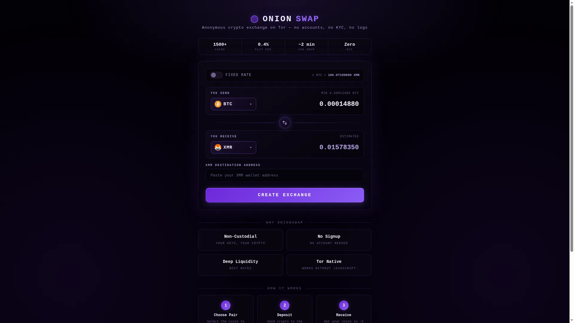 Onionswap.net