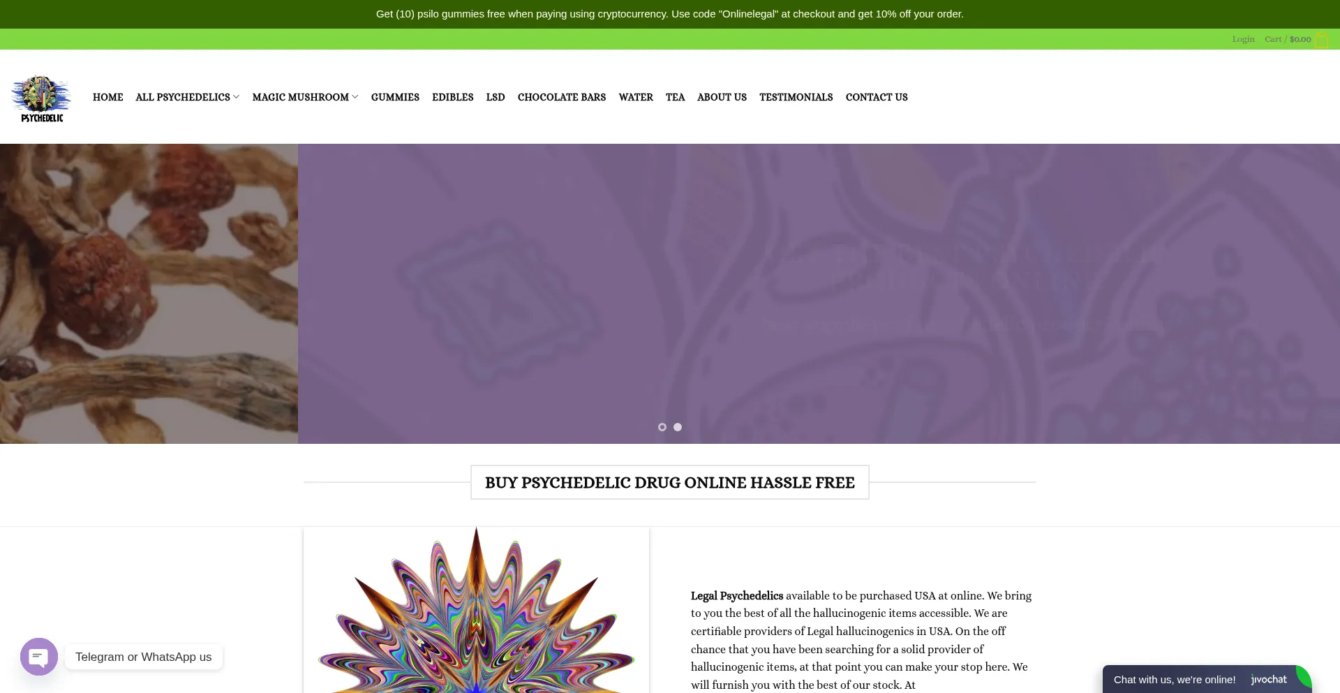 Onlinelegalpsychedelics.com