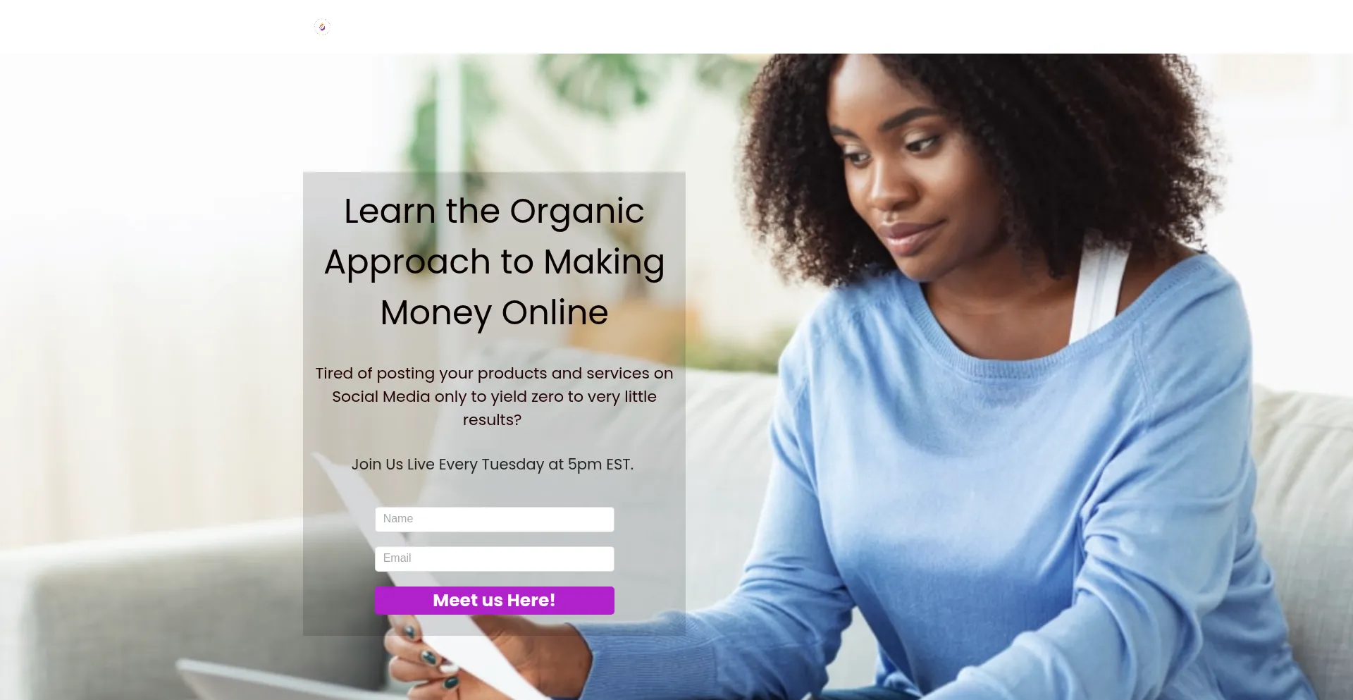 Website screenshot of Onlinesuccessmadesimple.com
