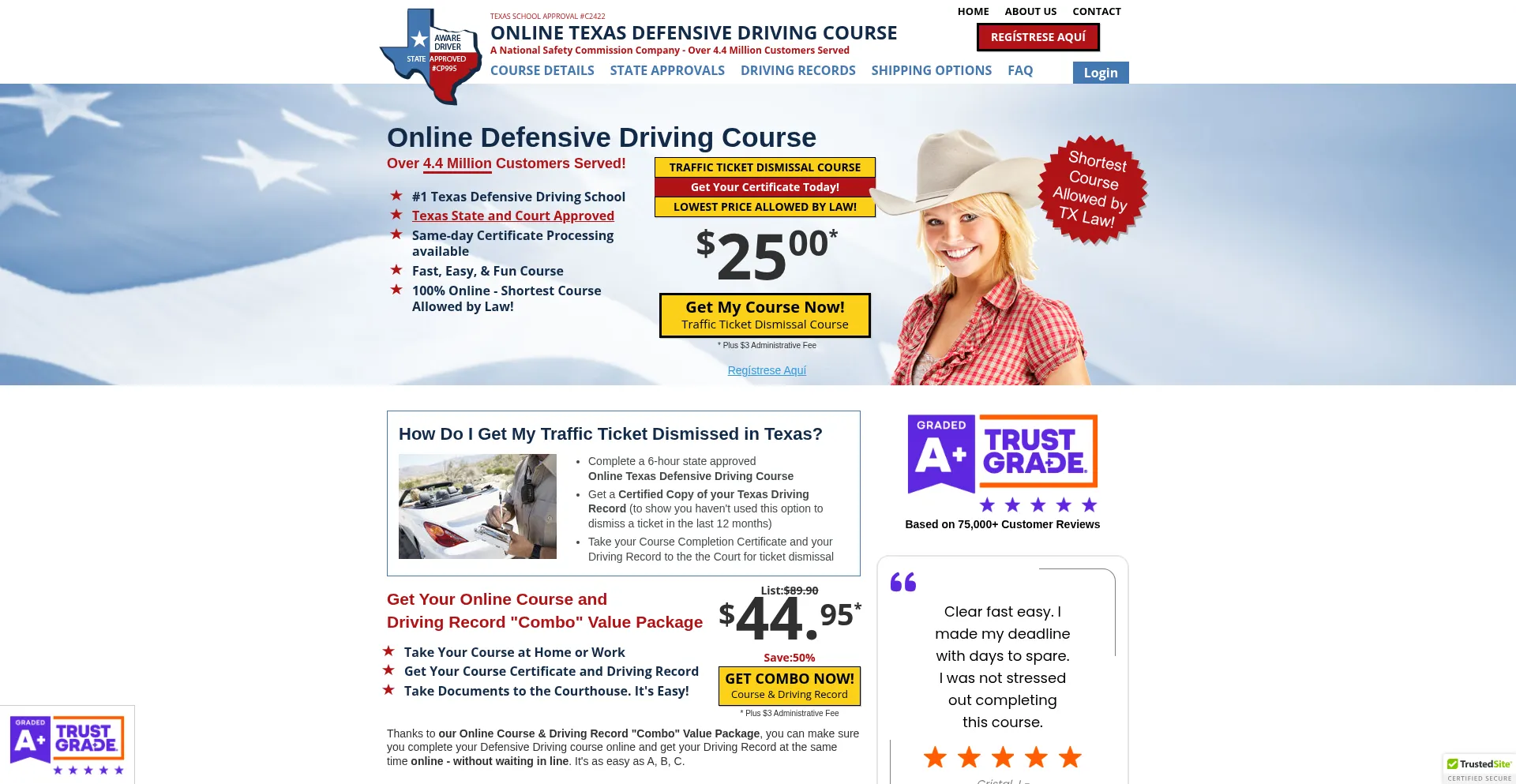 Onlinetxdefensivedrivingcourse.com