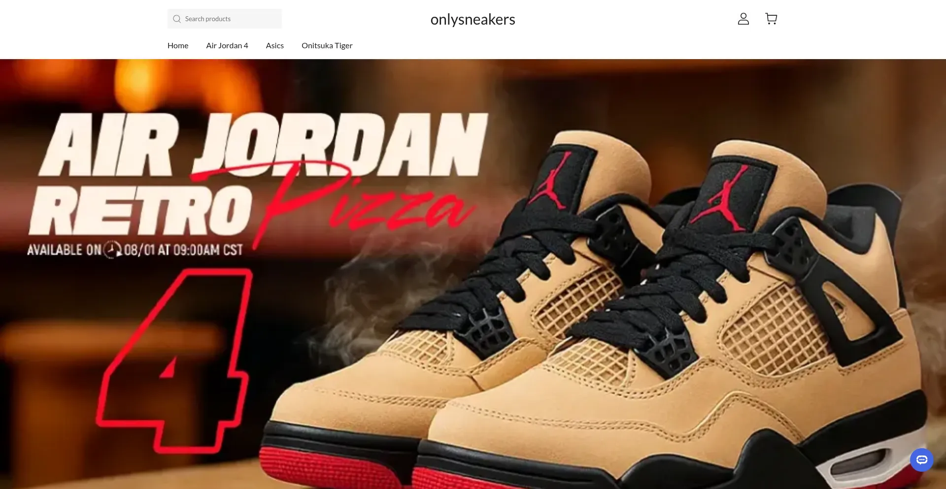 Onlysneakers.myshoplaza.com Screenshot