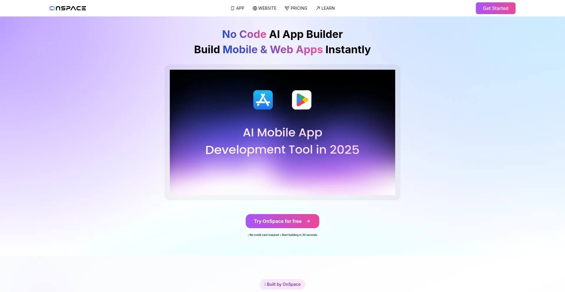 Onspace.ai Screenshot