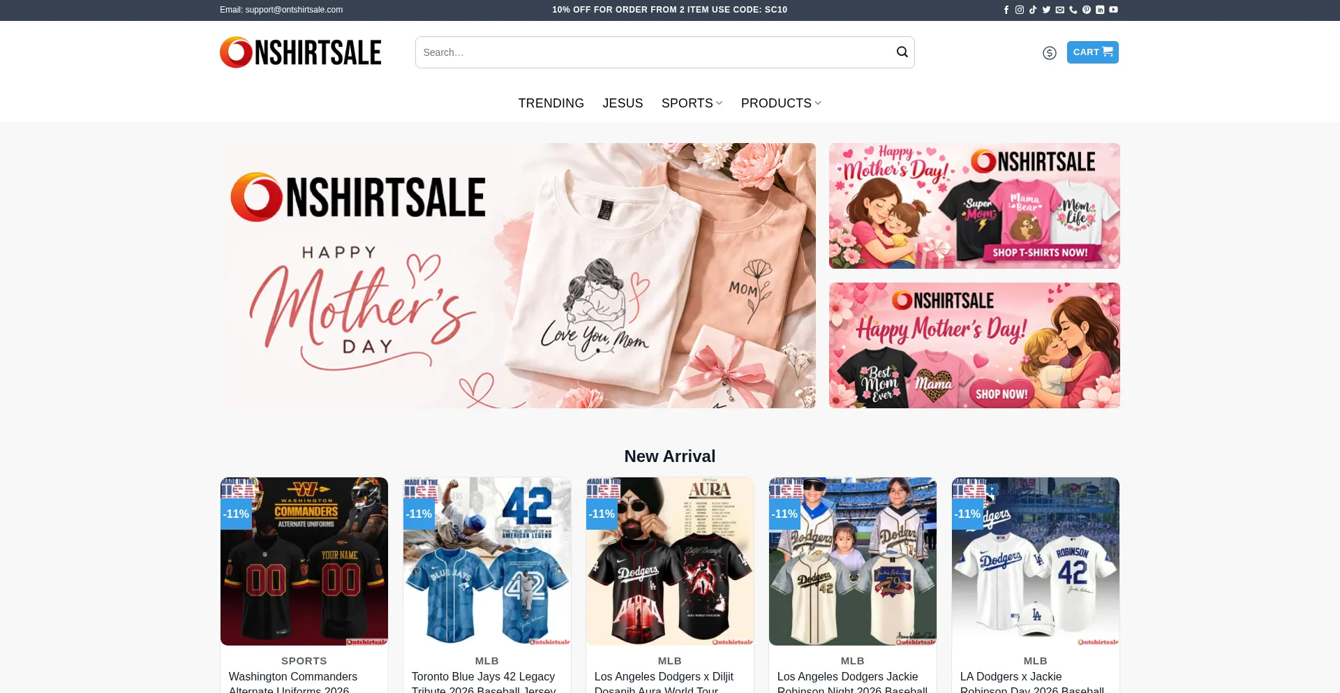 Ontshirtsale.com