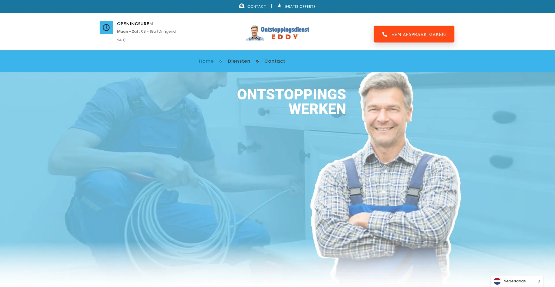 Is Ontstoppingsdienst-eddy.be Safe?
