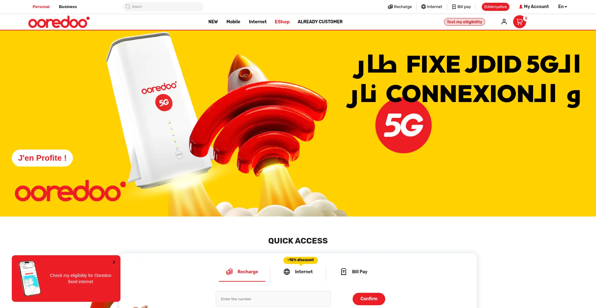 Is Ooredoo.tn Safe?