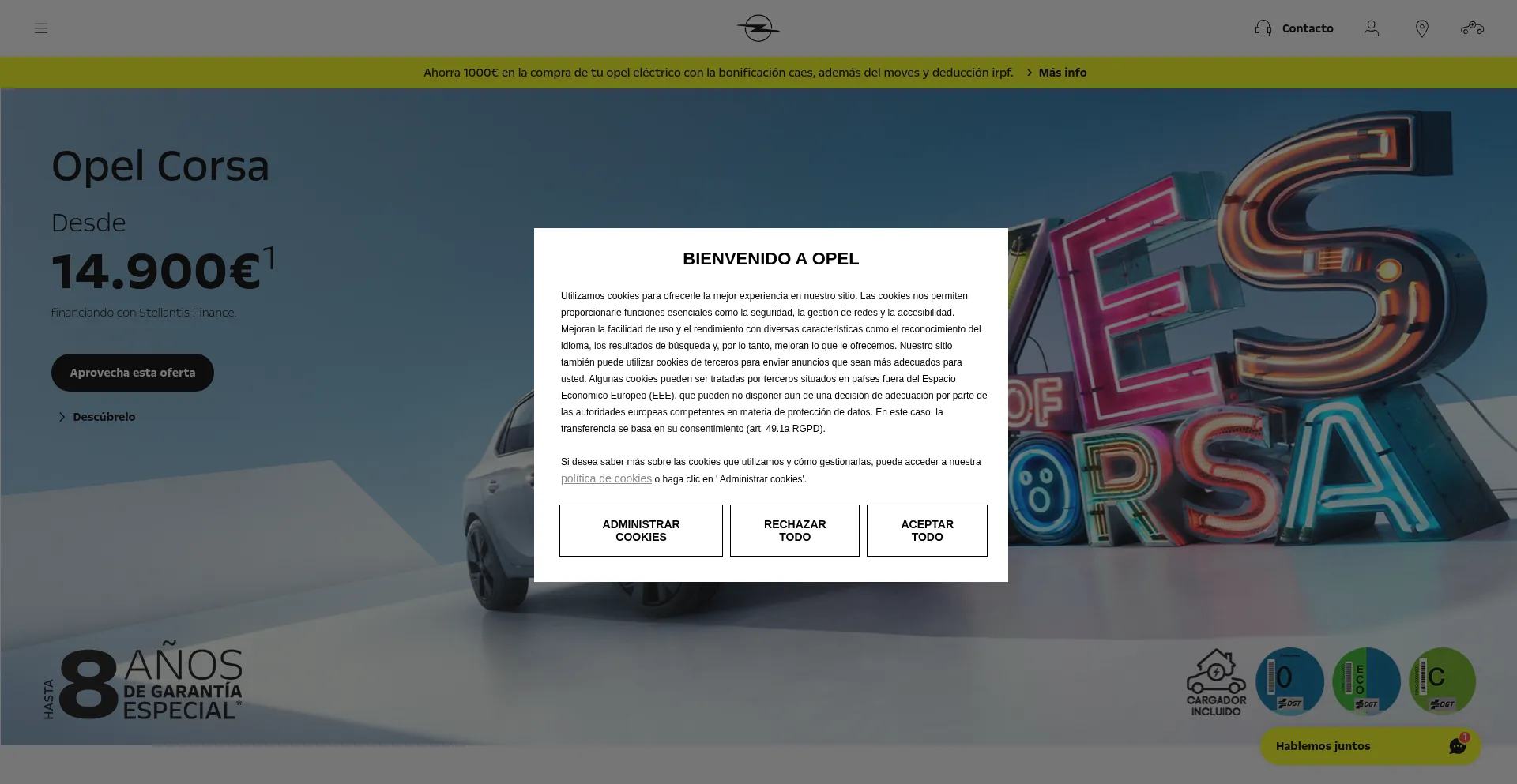 Opel.es Screenshot