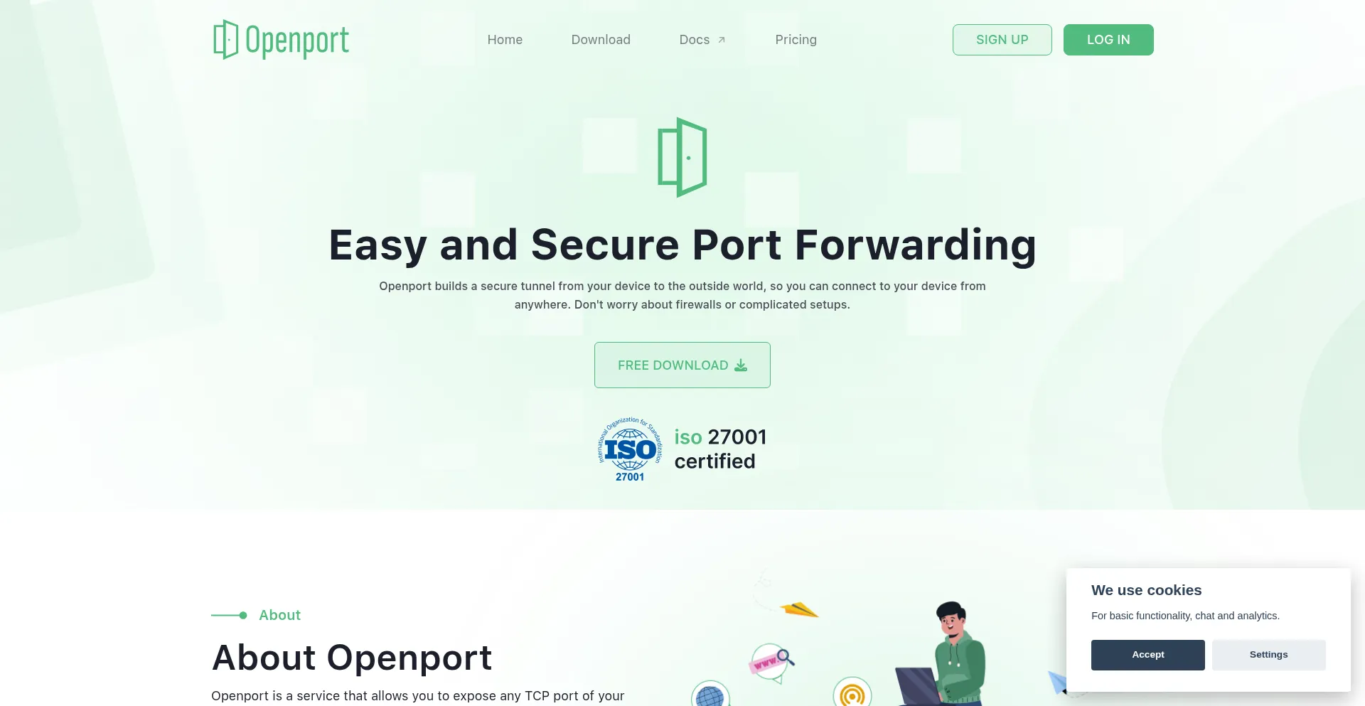 Openport.io