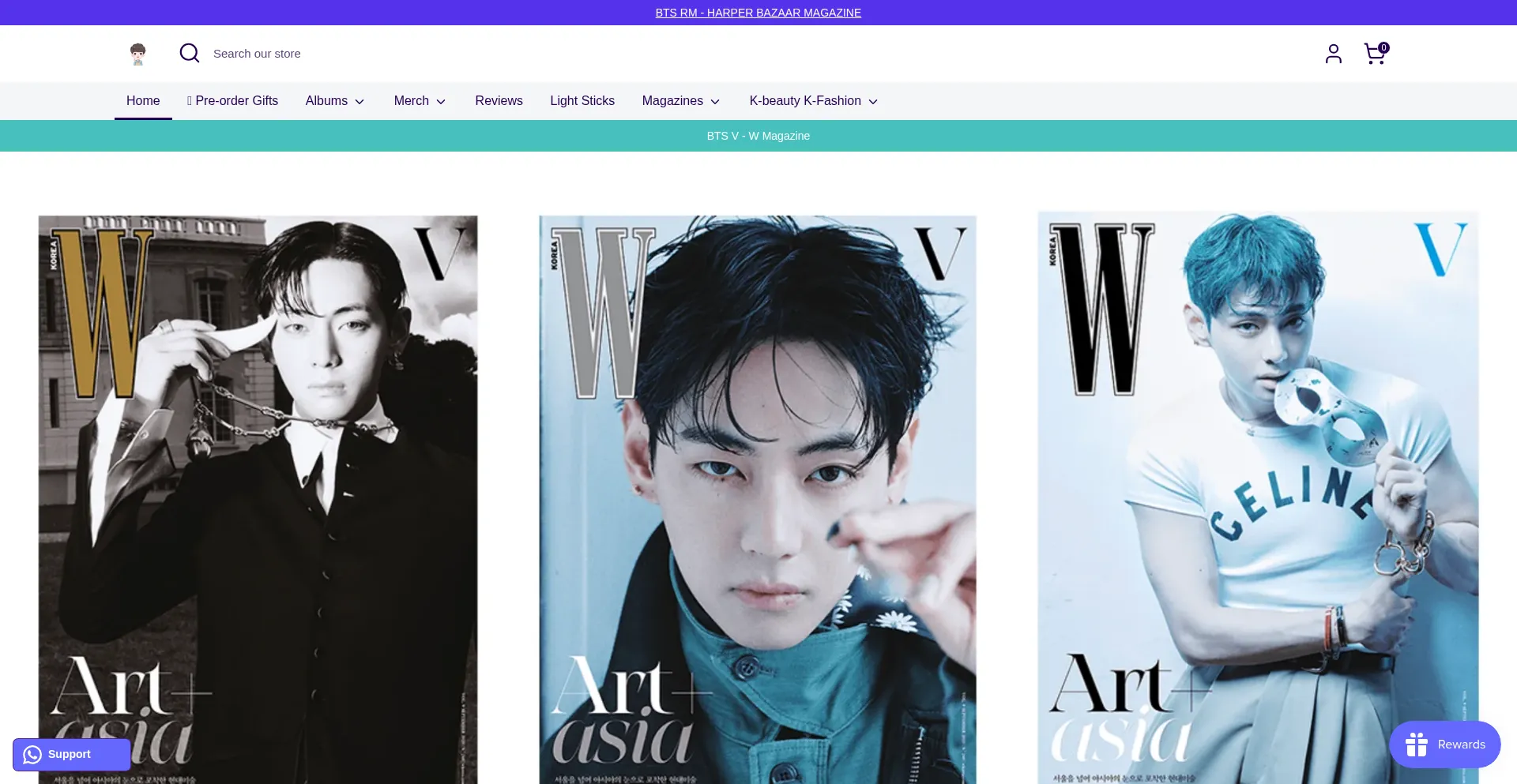 Website screenshot of Oppastore.com