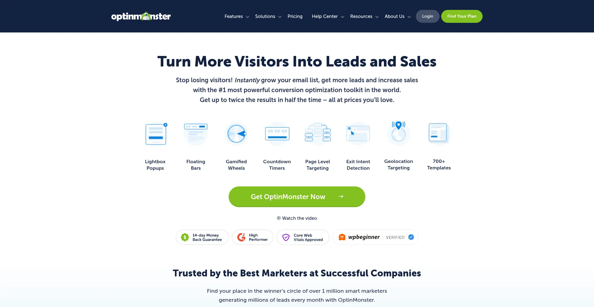 Optinmonster.com Screenshot