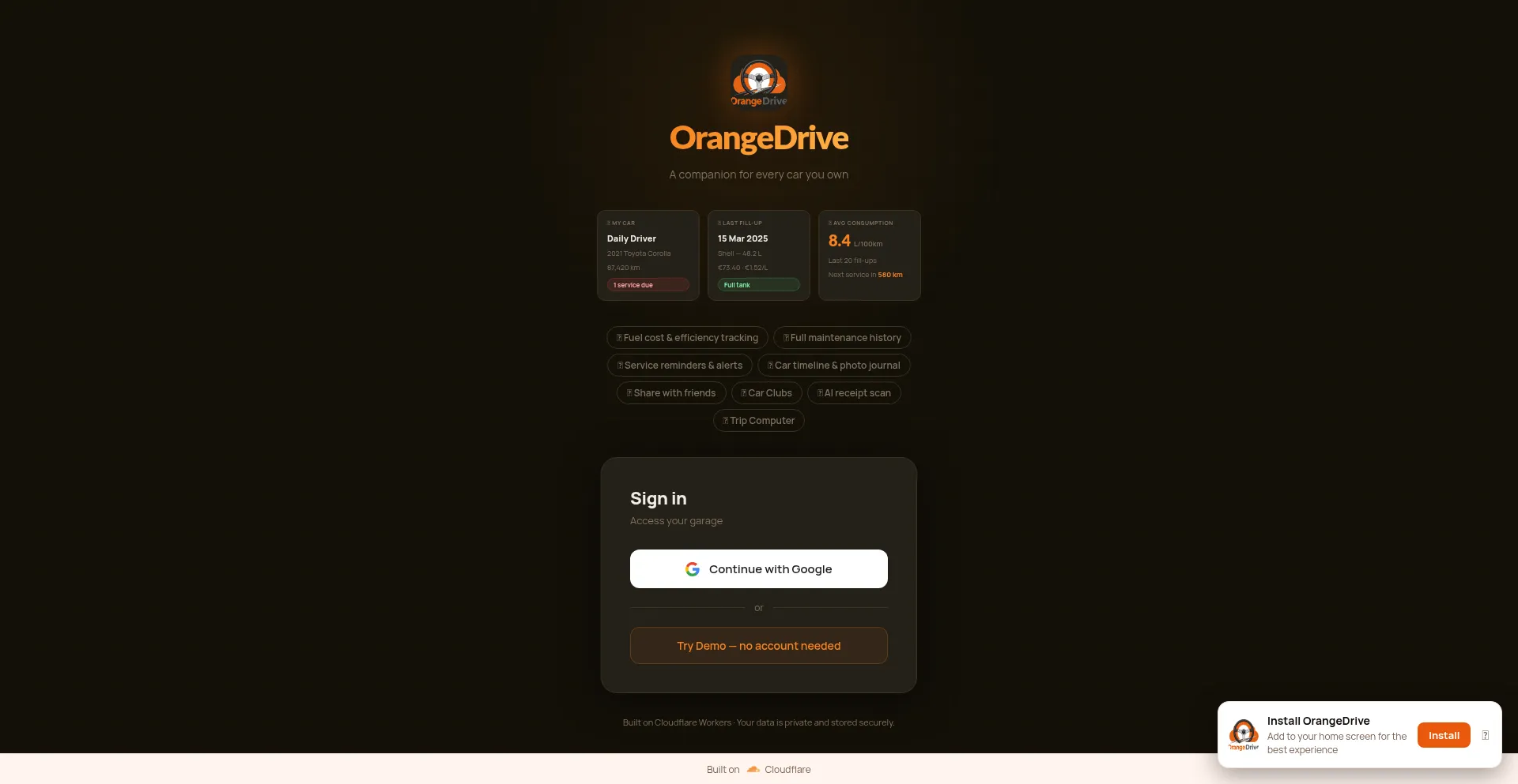 Orangedrive.app