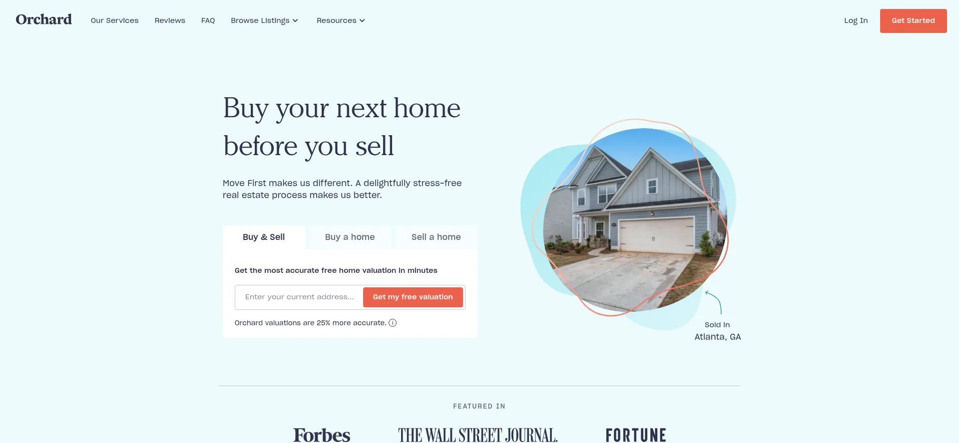 Orchard.com Screenshot