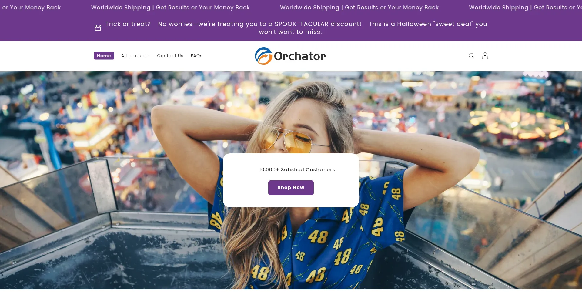 Orchator.com Screenshot