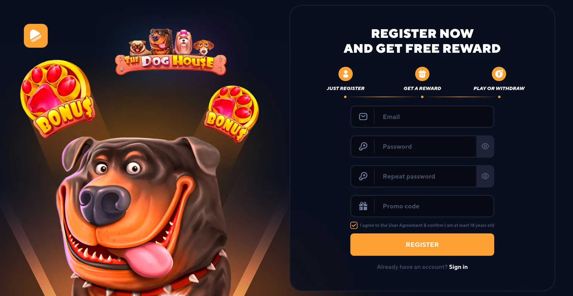 Website screenshot of Oreswap.com