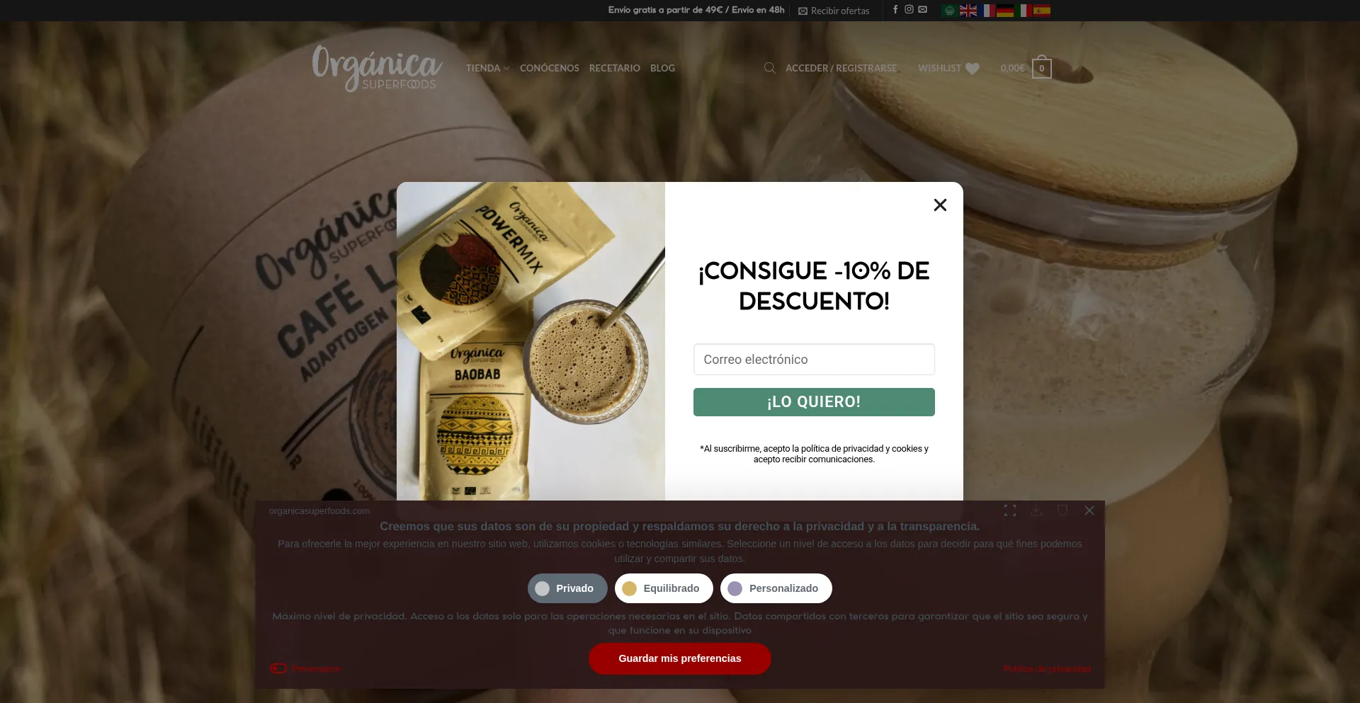 Is Organicasuperfoods.com Safe?