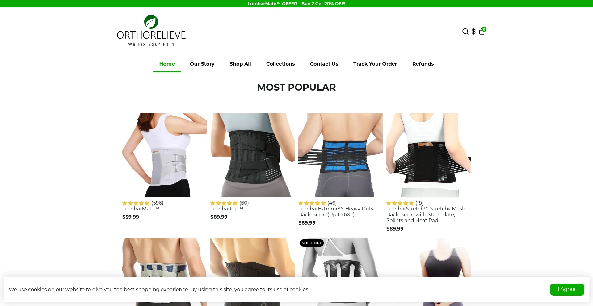 Orthorelieve.com Screenshot
