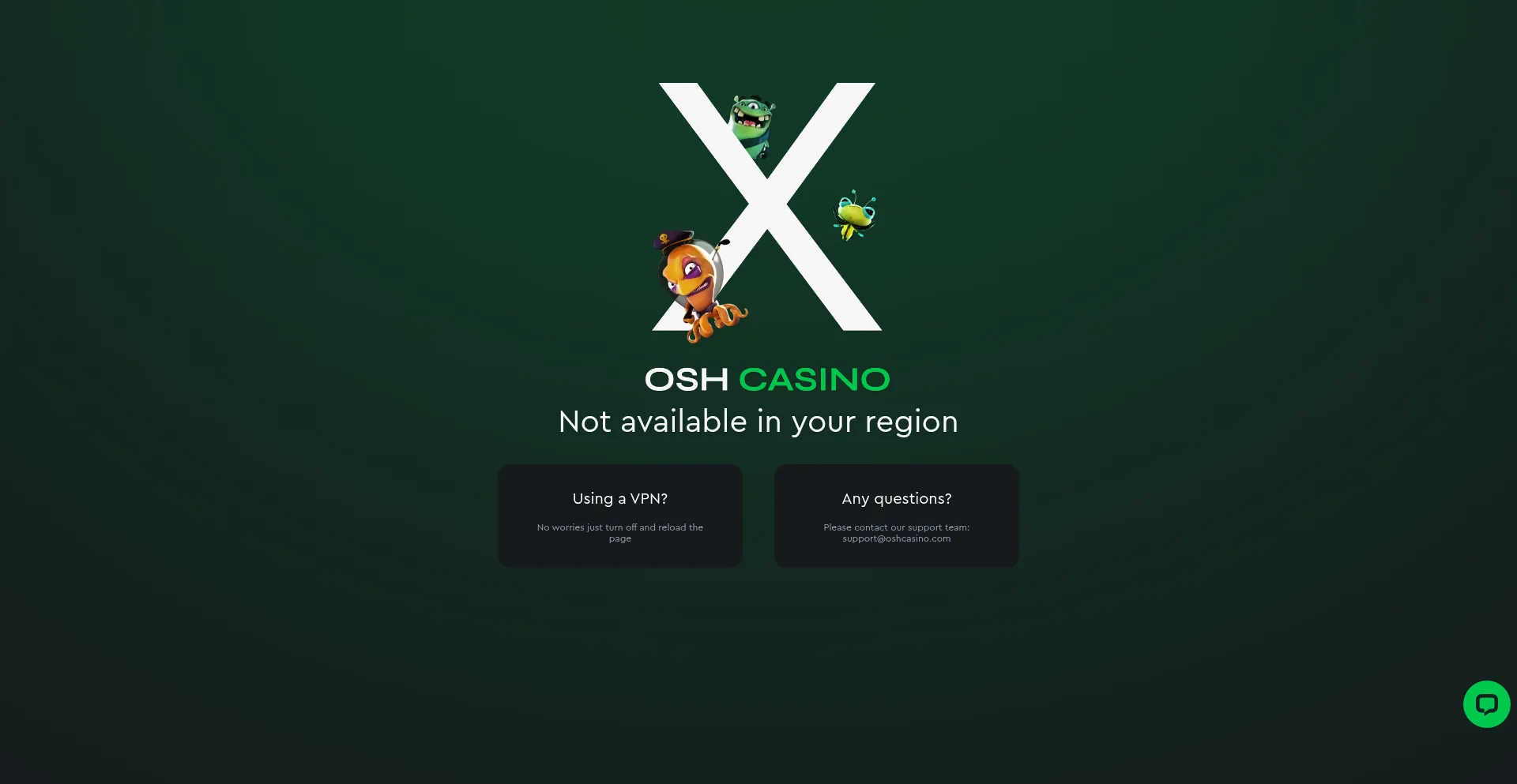 Is Oshcasino.com Safe?