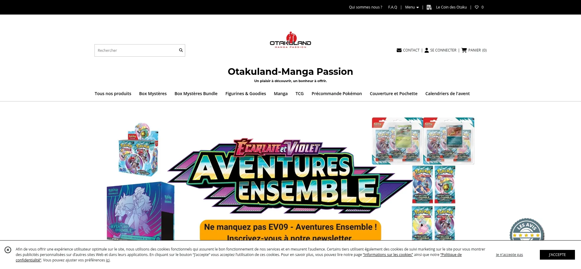 Otakuland-mangapassion.com Screenshot