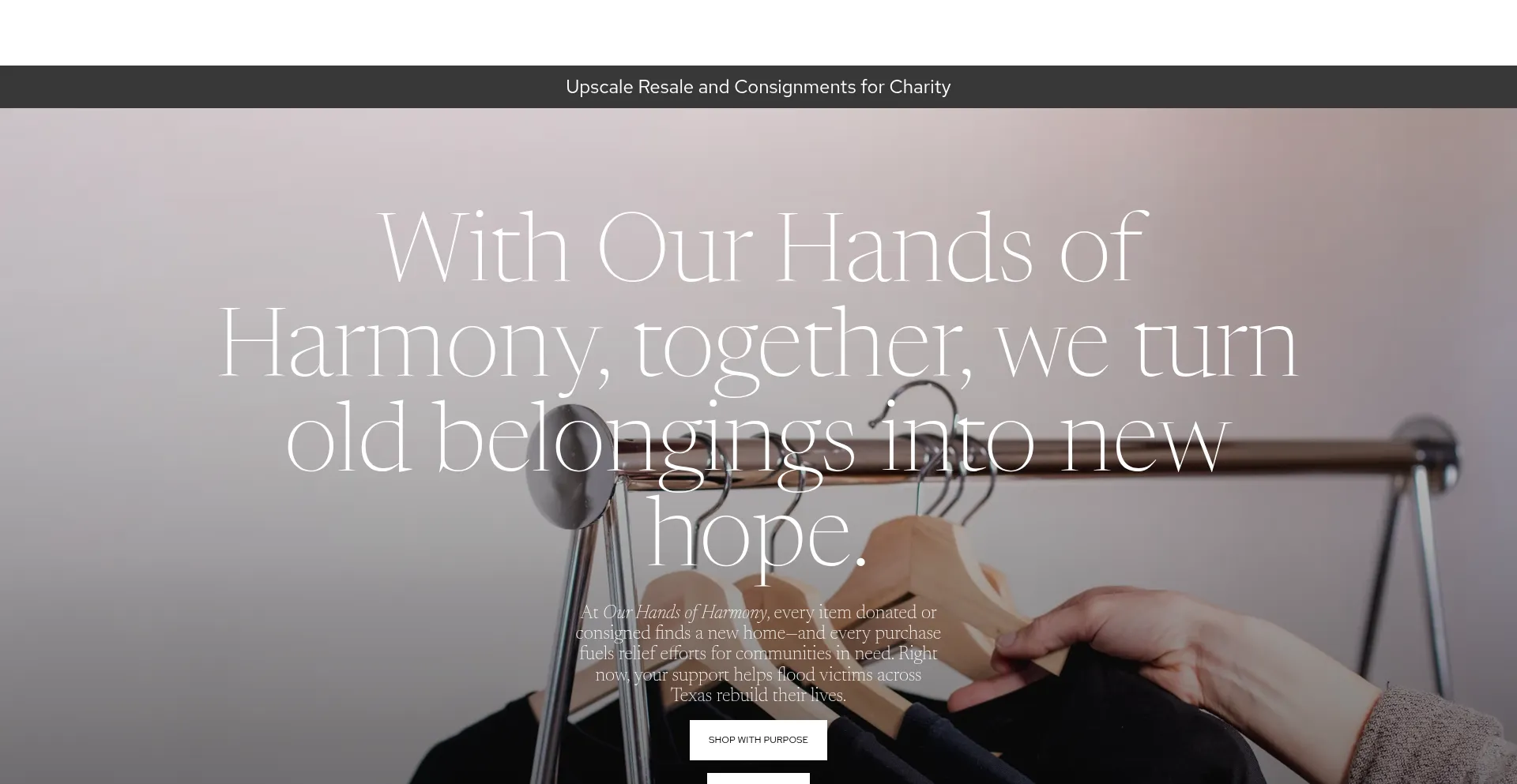 Ourhandsofharmony.org Screenshot