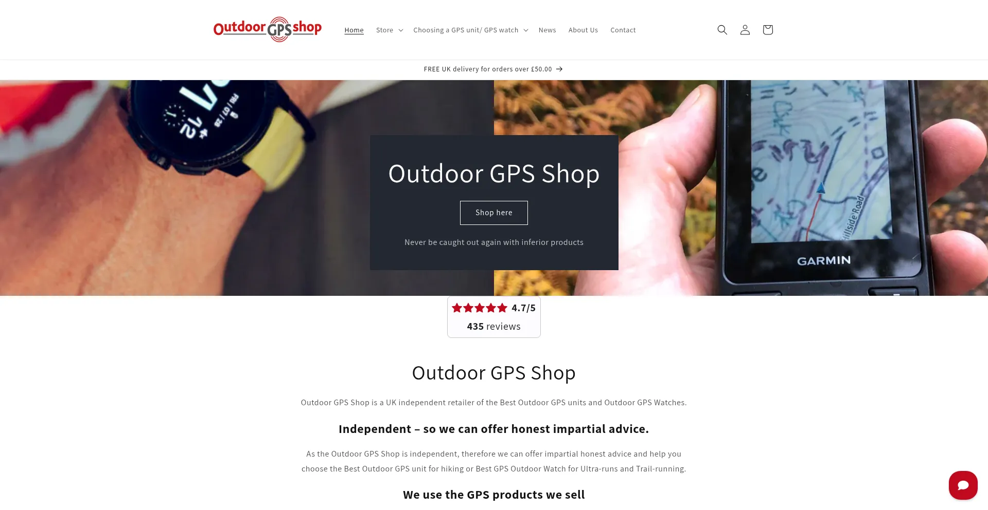 Outdoorgpsshop.co.uk
