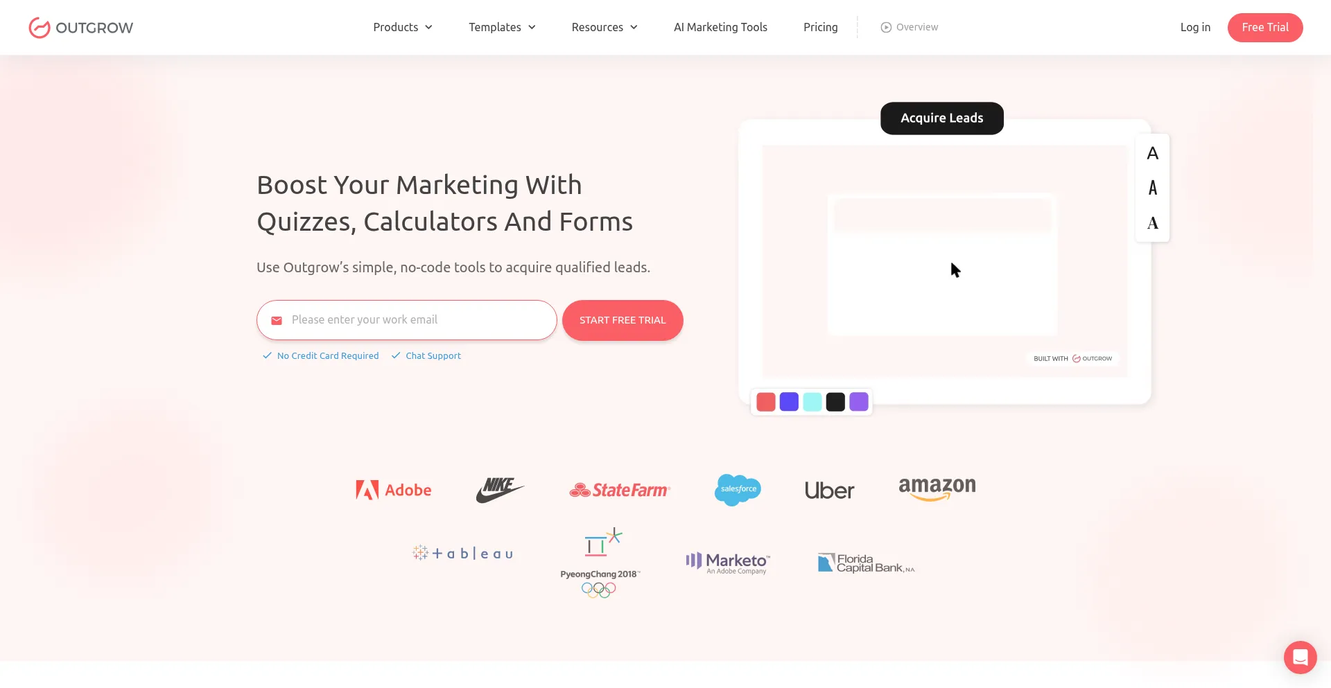 Outgrow.co Screenshot
