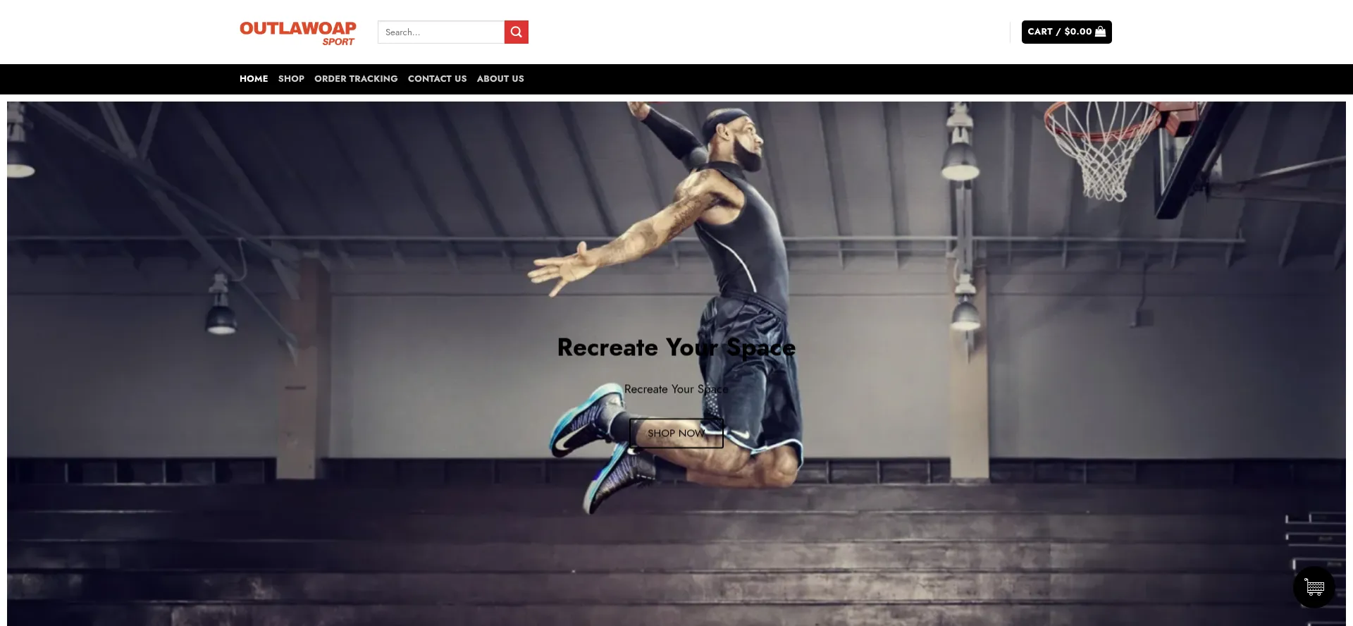 Website screenshot of Outlawoaps.com