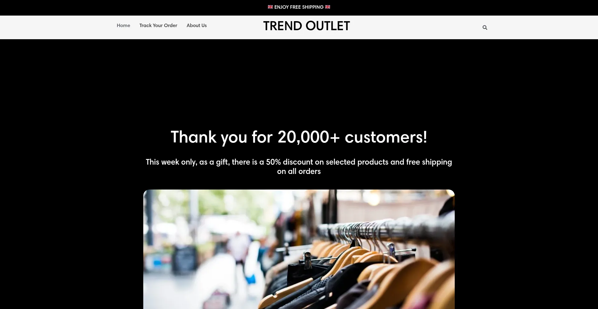 Website screenshot of Outlet-neo.com