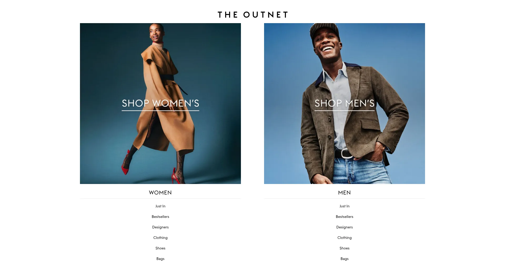 Outnet.com Screenshot