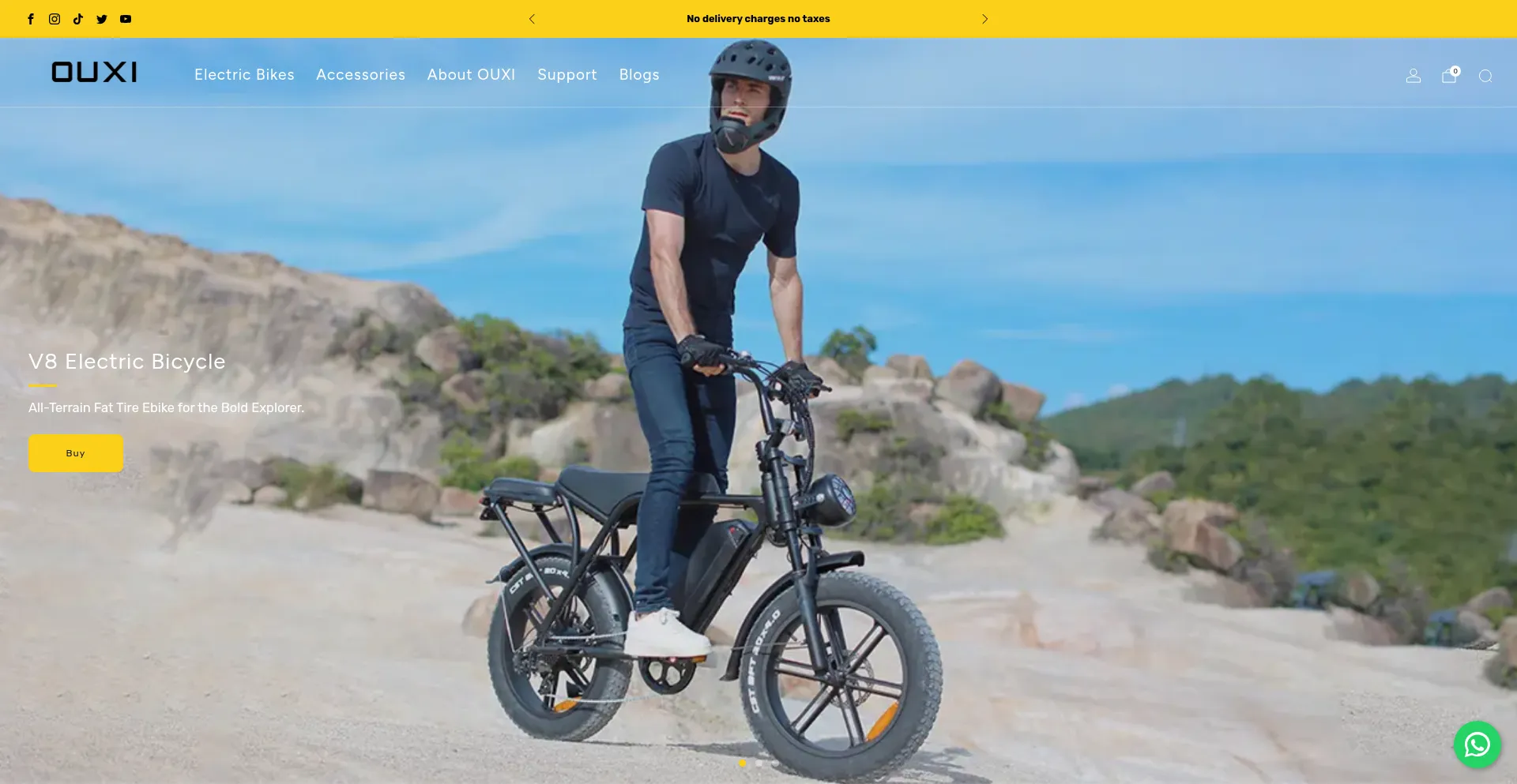 Ouxi-ebike.com Screenshot