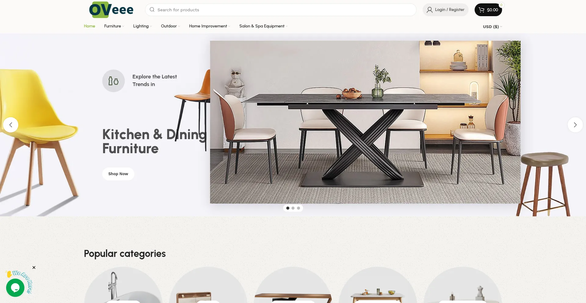 Oveee.com Screenshot