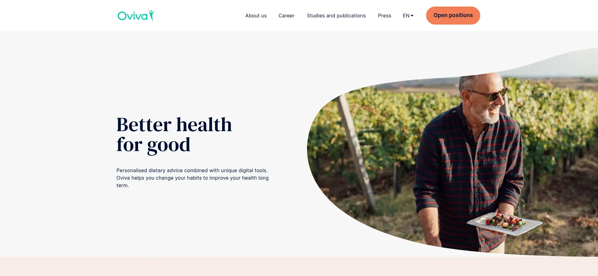 Oviva.com Screenshot