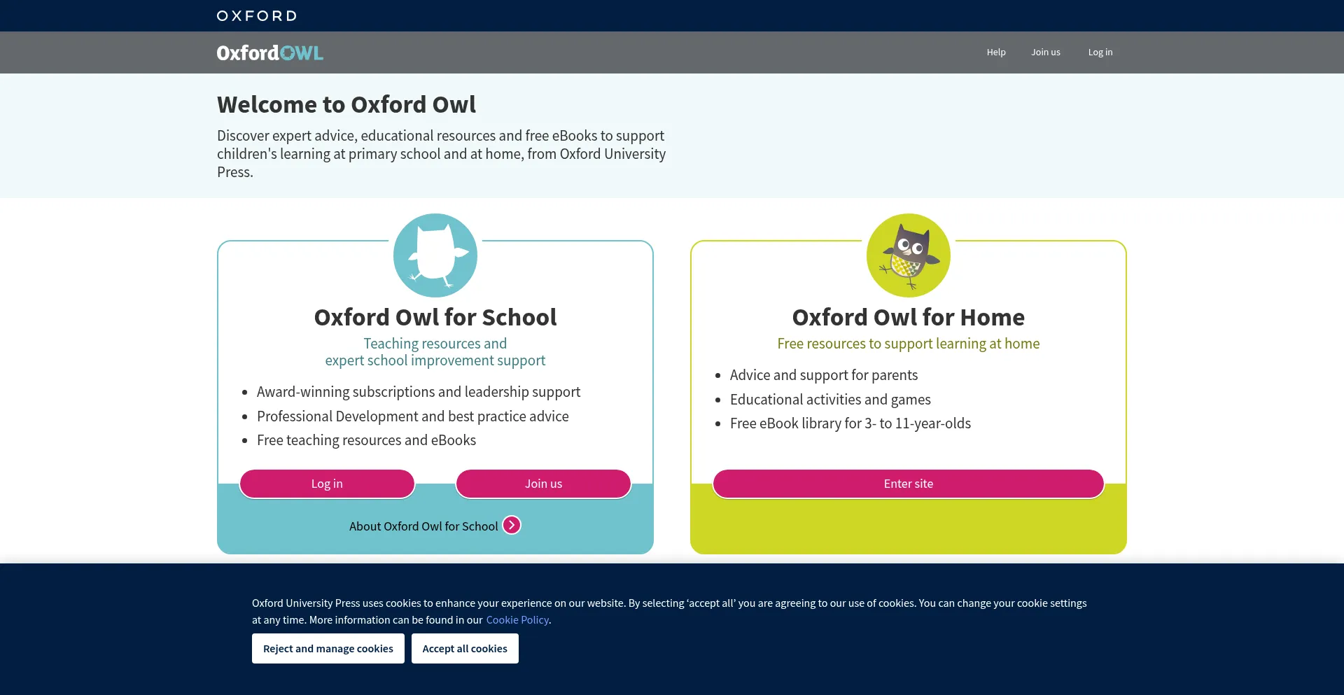 Oxfordowl.co.uk