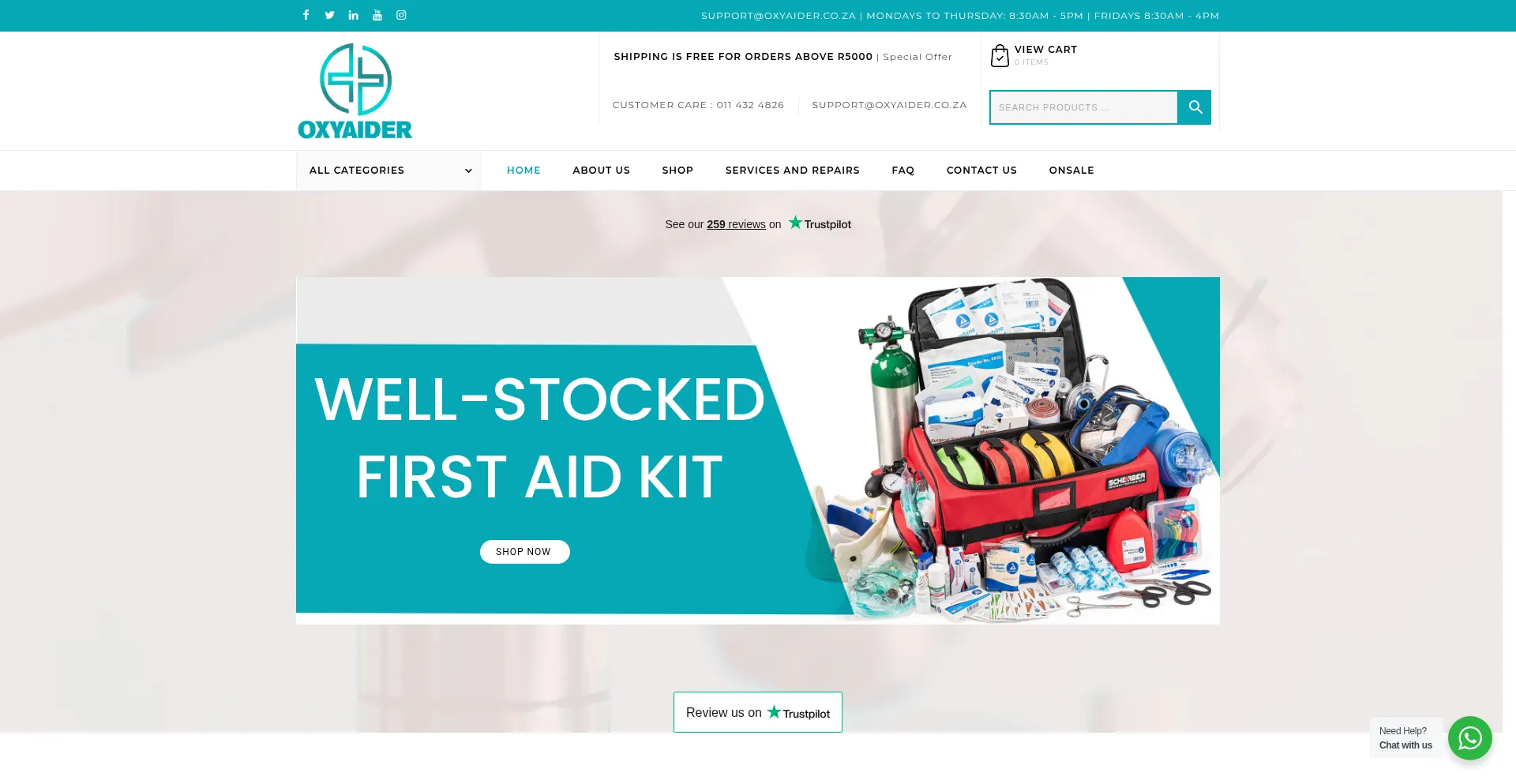 Oxyaider.co.za