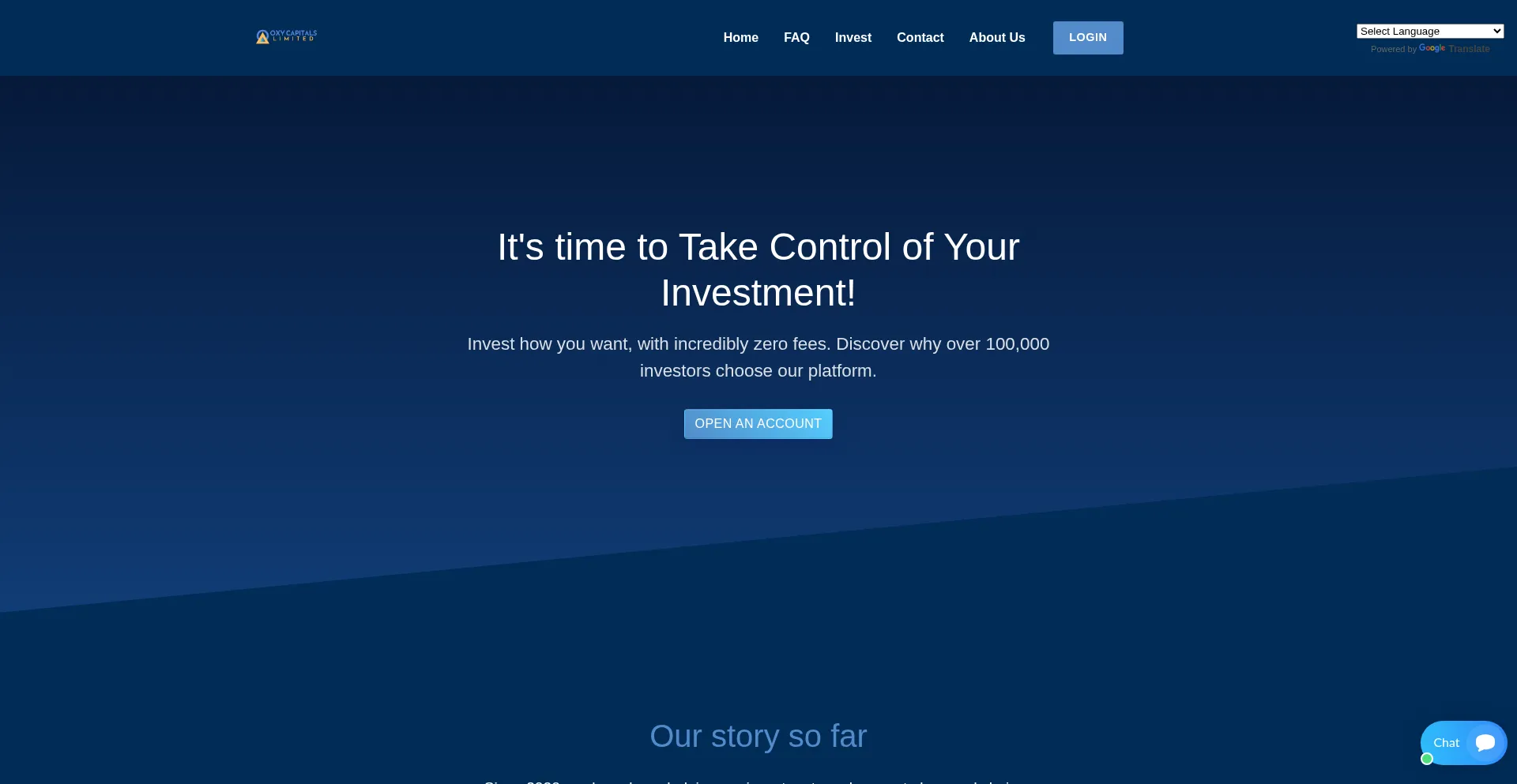 Oxycapitalsltd.com Screenshot