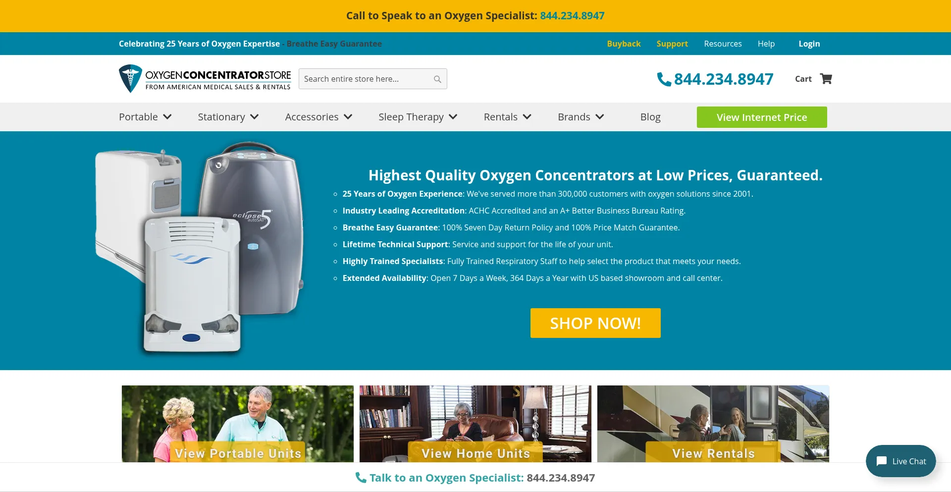Oxygenconcentratorstore.com