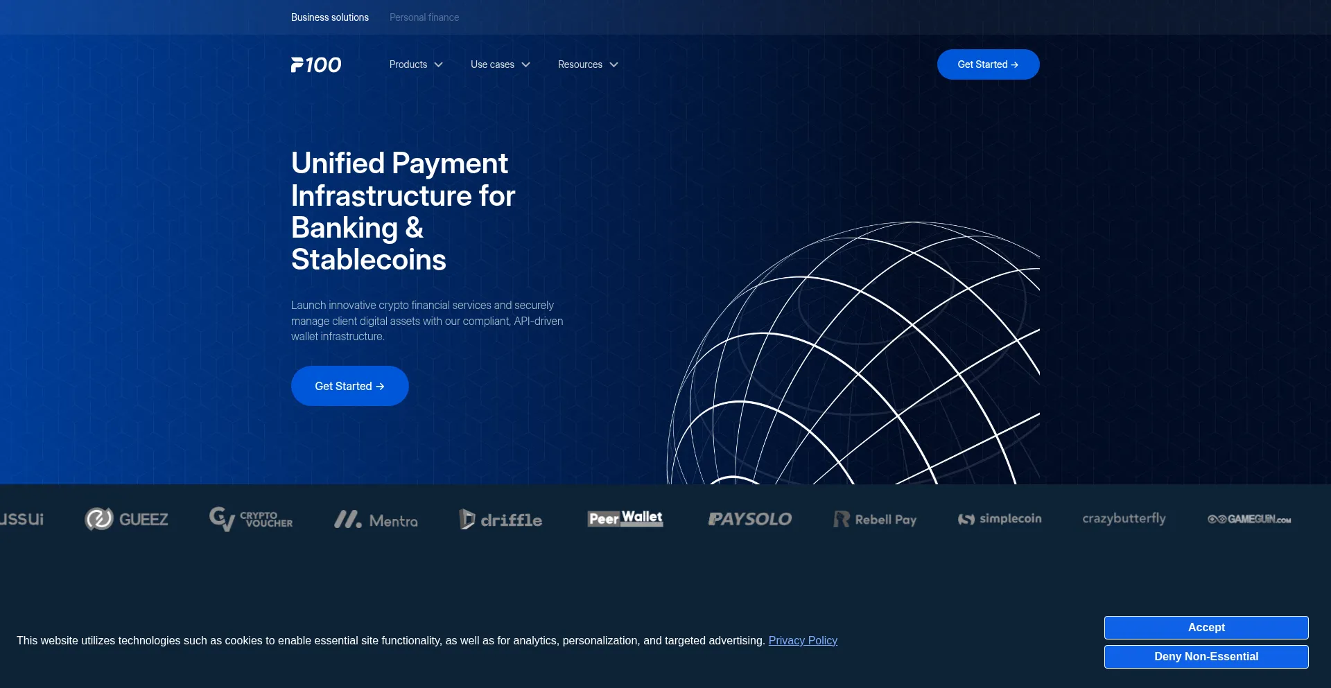 P100.io Screenshot