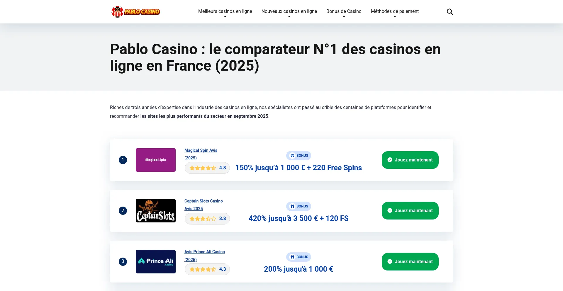 Pablocasino.org Screenshot