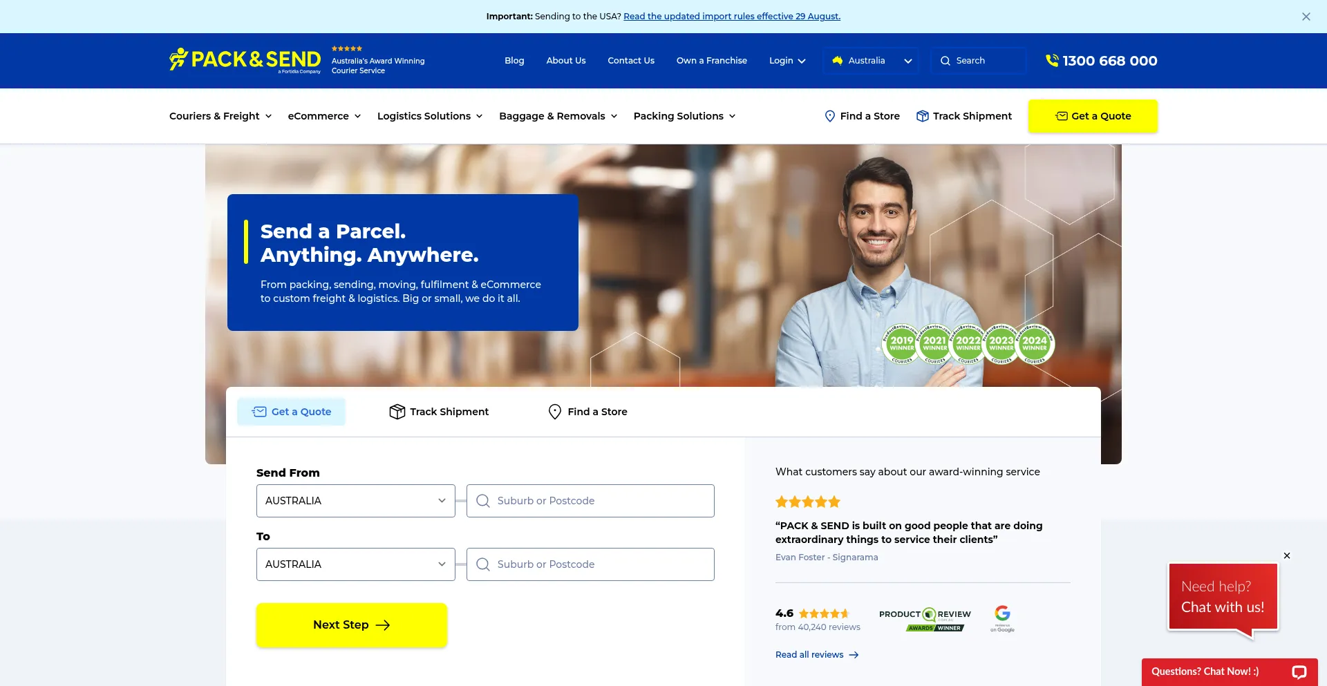 Is Packsend.com.au Safe?