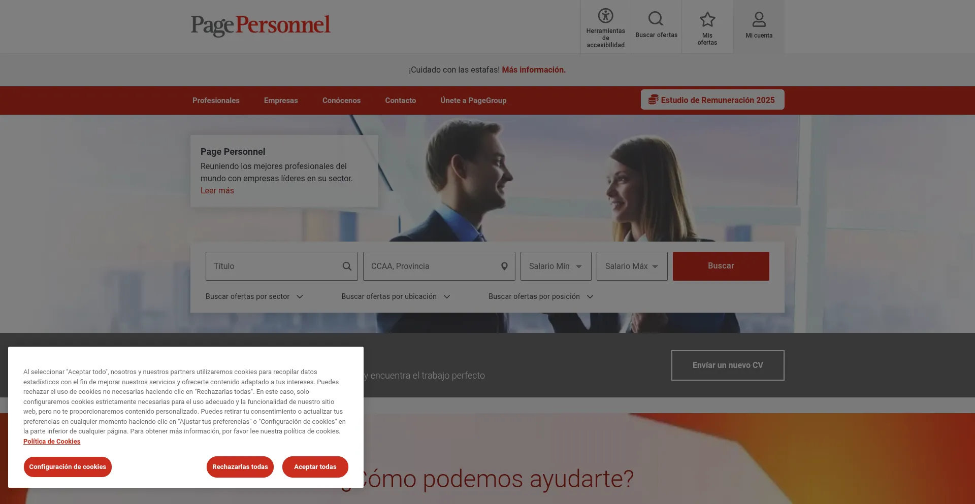 Is Pagepersonnel.es Safe?