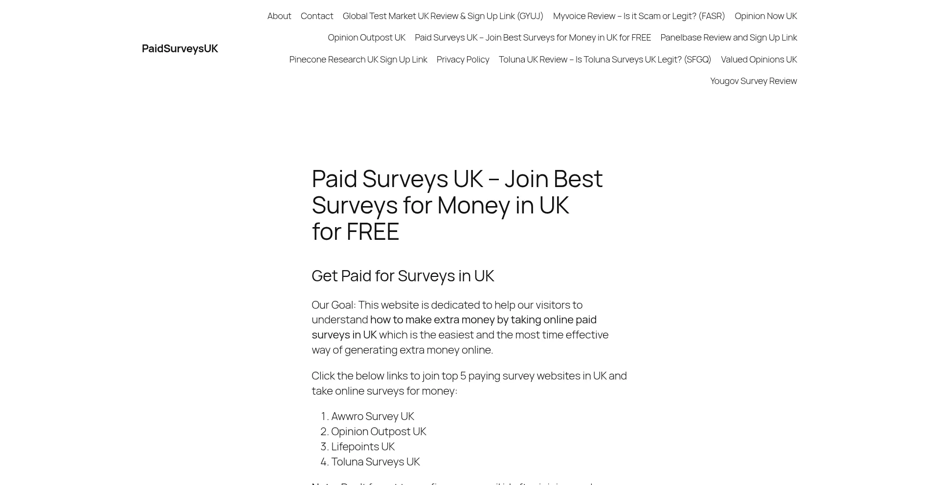 Paidsurveysuk.co.uk